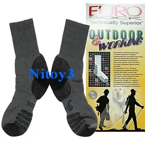 Eurosock All Around Outdoor-Wandern-Arbeit Crew Socken-Unisex Medium: M7-9 W8-10" - Bild 1 von 1