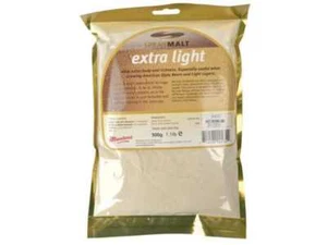 Extracto de malta polvo Muntons extra light 500 g cerveza elaboración propia cervecero aficionado - Imagen 1 de 1