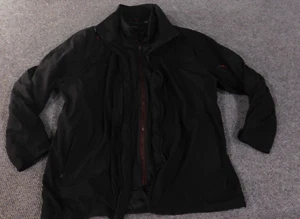 Weatherproof Jacket Mens 2XL XXL Black lined coat winter polyester puffer - Picture 1 of 10