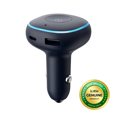 iOttie Aivo Boost Dual Port USB-A/USB-C Car Charger with Alexa Built-in - Image 1 of 4