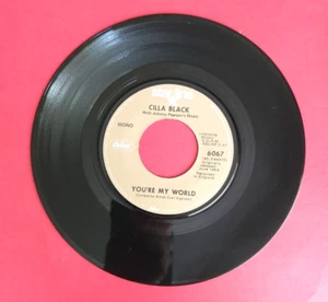 CILLA BLACK - 6067 - YOU'RE MY WORLD 1965 (2030) - Picture 1 of 3