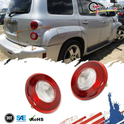 Luces traseras de reversa carcasa x2 para Chevrolet HHR 2006-2011 lentes rojas y transparentes Foto 1 de 4