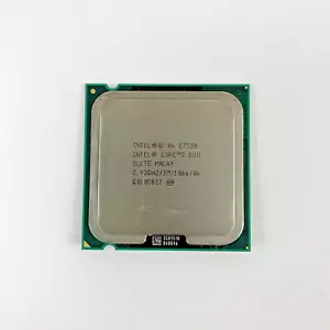Intel Core 2 Duo Processor E7500 2.93 GHz Dual Core 3M Cache 1066 MHz LGA775 65W - Picture 1 of 3