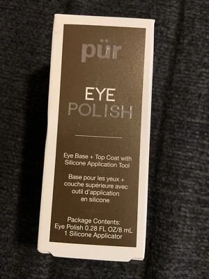 NIB Pur Eye Polish Eye Base + Top Coat Suede Tone 0.28 FL oz. - Image 1 of 4