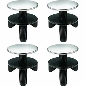 4 Pieces Kitchen Sink Hole Cover Faucet Tap Plate Stopper Blanking Metal Plug - Picture 1 of 12