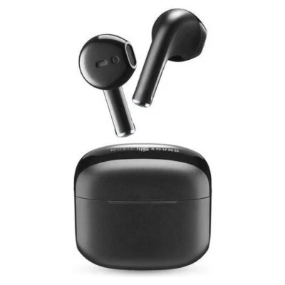Cellular Line Auricolari microfono bluetooth MUSIC SOUND Swag Tws Black - Immagine 1 di 2