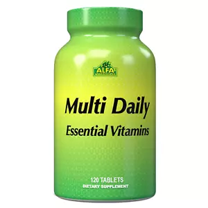 Multi Daily - Essential Vitamins - 120 Tablets - Picture 1 of 2
