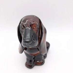 Avon Baby Basset Hound Shaped Brown Bottle with Topaze Cologne A135 - Bild 1 von 6