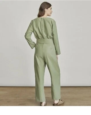 Macacão feminino Elizabeth e James verde oliva tamanho P.  - Imagem 1 de 4