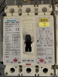 Siemens Leistungsschalter 3VF3211-3FU41-0AA0 circuit breaker Anlagenschutz 100A - Bild 1 von 5