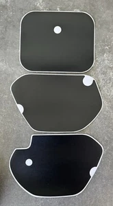Honda 1987 CR80 Reproduction Backgrounds / Raceplates / Black - Picture 1 of 5