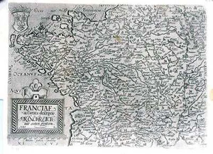 Antique map, Franciae - Picture 1 of 1