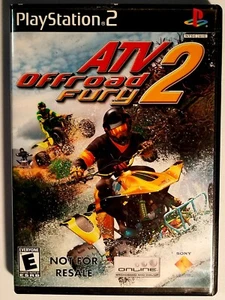 ATV Offroad Fury 2 (Sony PlayStation 2, 2002) w/ Case & Manual *Tested* - Picture 1 of 9