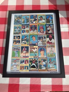Art of Baseball 1970s Cards 11x14 Poster  - Picture 1 of 1