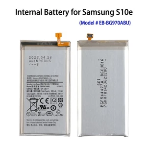 New OEM Internal Battery Replacement Part for Samsung Galaxy S10e EB-BG970ABU - Picture 1 of 3