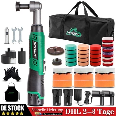 BATOCA S6 Mini Poliermaschine Akku Auto Polierer Klein Schleifmaschine Polierset - Bild 1 von 4