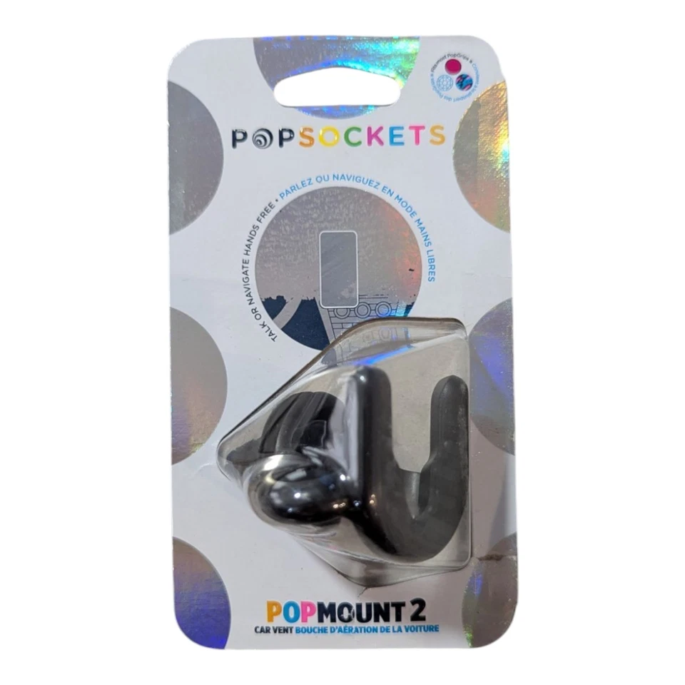 K4. PopSockets PopMount 2 Car Mount - Black - Image 1 of 1
