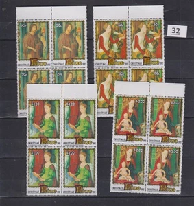 MM 4X NIUE 1992 - MNH - CHRISTMAS - ART - Foto 1 di 1