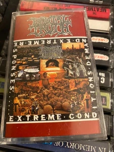 Brutal Truth * Extreme Conditions Demand Extreme Responses *cassette tape VG+/NM - Picture 1 of 8