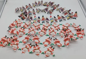 Vintage Kurt S. Adler Papiergirlande, Weihnachtsmann, Spielzeugsoldaten. Selten! D2253 - Bild 1 von 12