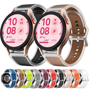 Correa de silicona pulsera para reloj Samsung Galaxy 7/FE/6 clásico/5Pro/4 clásico - Imagen 1 de 83