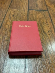 Holy Bible ing James Version Words of Christ in Red Cokesbury - Picture 1 of 5