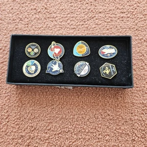 Omega Speedmaster Limited edition 50th Anniversary Pin set 2007 No Box X4fe - Picture 1 of 7