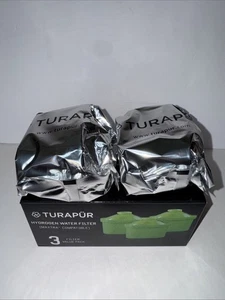 Turapur Hydrogen Water Filters 2 Pk Pitcher Replacement (New) Sealed Free Ship! - Picture 1 of 4