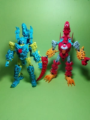 SCORN SLASH LOT Transformers Constructbots Hasbro bionicle construction robot - Image 1 of 4