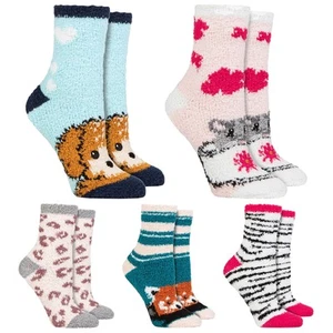 Wildfeet - 2er Pack Flauschige Kuschelsocken Damen | Antirutsch Lounge Socken - Bild 1 von 13