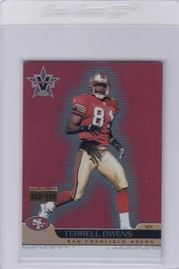 2001 Pacific Vanguard TERRELL OWENS Premiere Date Foil 002/115 #86 49ers - Picture 1 of 1