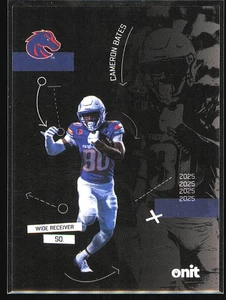Cameron Bates 2025 Onit Football #SIL-1 Boise State Broncos - Bild 1 von 2
