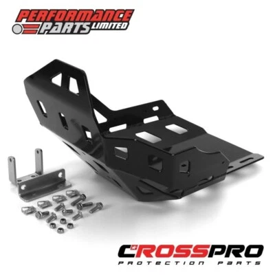 KTM 1290 Super Adventure 2015-2020 CrossPro negro mate protector de sumidero placa de golpe Foto 1 de 4