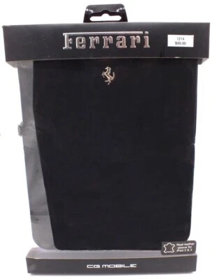 Funda iPad Ferrari cuero negro 2 y 3 Foto 1 de 4