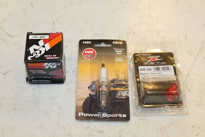 K&N Engine Oil Filter NGK Sprk Plug Zeta Magnetic Drain Bolt 56-0140 - Image 1 of 4