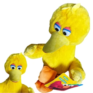 Juguete de peluche de pájaro amarillo - 12 pulgadas de relleno suave - Imagen 1 de 4
