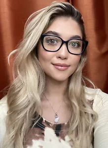 Nuevo marco de gafas para mujer TORY BURCH azul 50 mm Rx-able - Imagen 1 de 7
