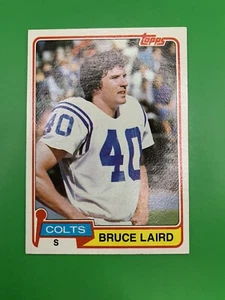 1981 Topps Bruce Laird Baltimore Colts #326 - Picture 1 of 2