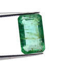9 X 5 Mm Natural Emerald Octagon Cut Loose Zambian Untreated Gemstone 1.89 Ct