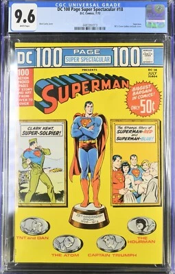 DC 100 Page Super Spectacular #18 CGC 9.6 (1973) Cover Gallery on Back Cover DC - Image 1 of 2