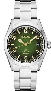 SEIKO Prospex Luxe Alpinist SS Automatic Green Dial Watch SPB155 - Picture 1 of 5