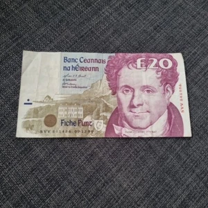 Billete de 20 libras Daniel O'Connel del Banco Central de Irlanda-1999 - Imagen 1 de 4