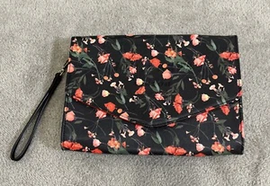 TED BAKER Paitcn busta stampa floreale pochette pochette polso nuovo senza etichette - Foto 1 di 16