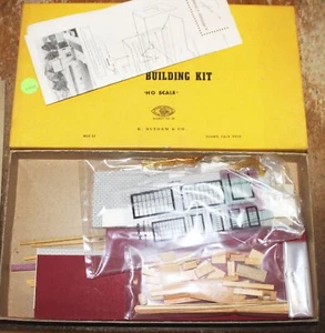 Kit de tren modelo a escala E. Suydam HO planta electrónica fábrica edificio de oficinas - Imagen 1 de 2