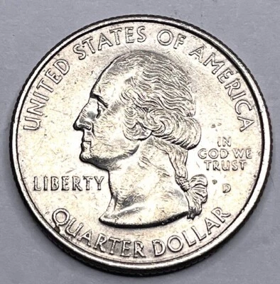 1999 D Connecticut State Quarter Error Coin-Extra Branch (AU) About Uncirculated - Image 1 of 4