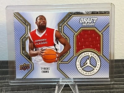 Cubierta superior 2009-10 - Memorabilia clásica de la marca Jordan Tyreke Evans #JC-EV (MEM, Foto 1 de 2