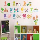 Educational Numbers 1-10 Wall Stickers, Vinyl Art Decals Kids Nursery Home Decor