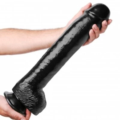 The Black Destroyer Huge 17 英寸 Dildo — 第 1/4 张图片