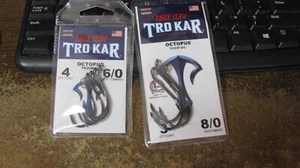 Eagle Claw Trokar hooks, 2 sizes, free shipping - Picture 1 of 2