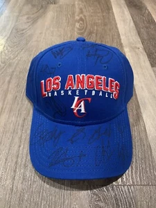 2012-13 LA Clippers Team Auto Hat Autographed Blake Griffin Chris Paul All-Star - Picture 1 of 5